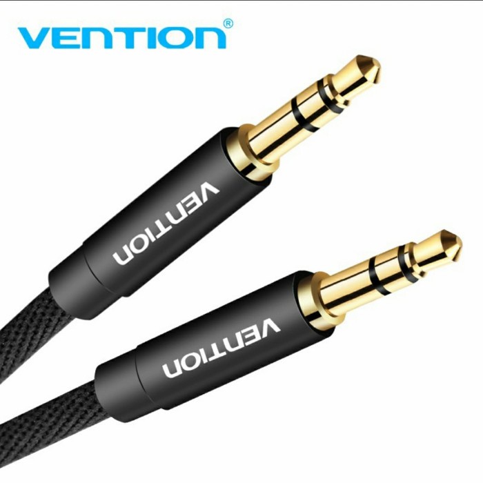 Jual Vention Bag Kabel Aux Audio Jack Mm Male To Male Hi Fi Braided Shopee Indonesia