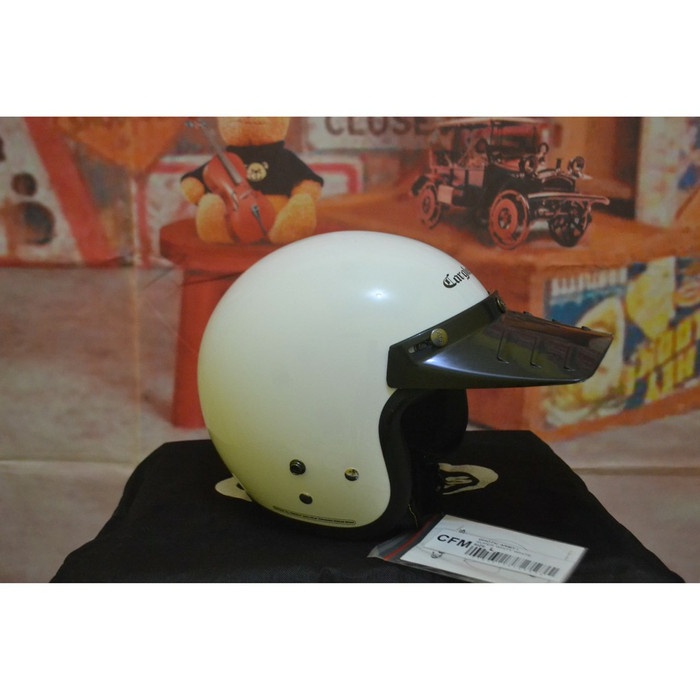 Jual Helm Helem Motor Pria Wanita Bogo Dewasa Sni Keren Cargloss Retro Klasik Pet Panjang Pet