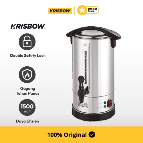 Jual Krischef-Krisbow-water-boiler-pemanas-air-Listrik-dengan-saringan-6-L  Harga Terbaik u0026 Termurah Oktober 2023 | Shopee Indonesia