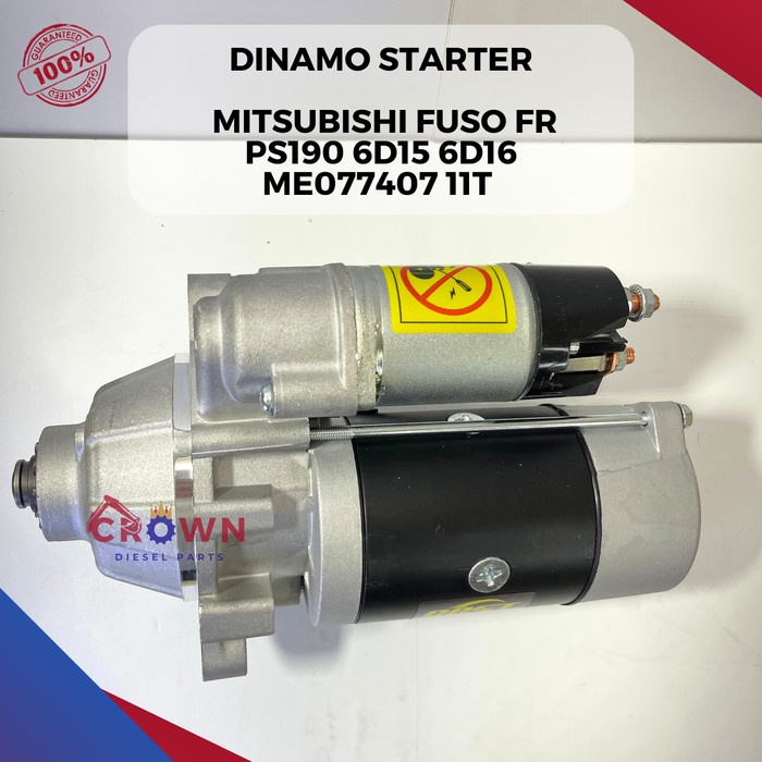 Jual Dinamo Starter 6D14 6D15 6D16 Mitsubishi Fuso FR PS190 Mitsubishi ...