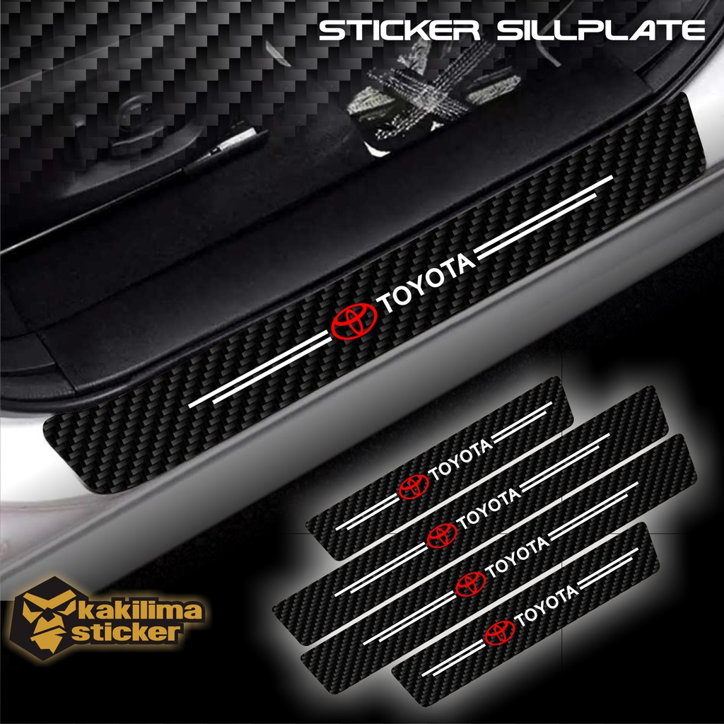 Jual Sticker sill plate. Sticker pintu mobil. Sticker pijakn kaki ...