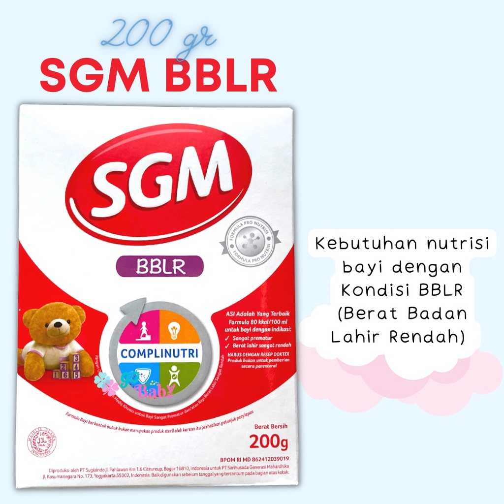 Jual SGM BBLR 200 GR & 400 GR | Shopee Indonesia