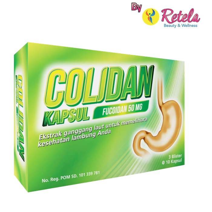 Jual Colidan Fucoidan 50Mg, 1 Blister Isi 10 Kapsul | Shopee Indonesia