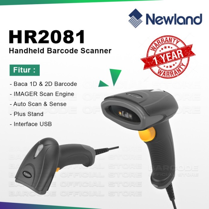 Jual BARCODE SCANNER DATALOGIC QW2420 - QW-2420 IMAGER LAYAR HP 2D QR ...