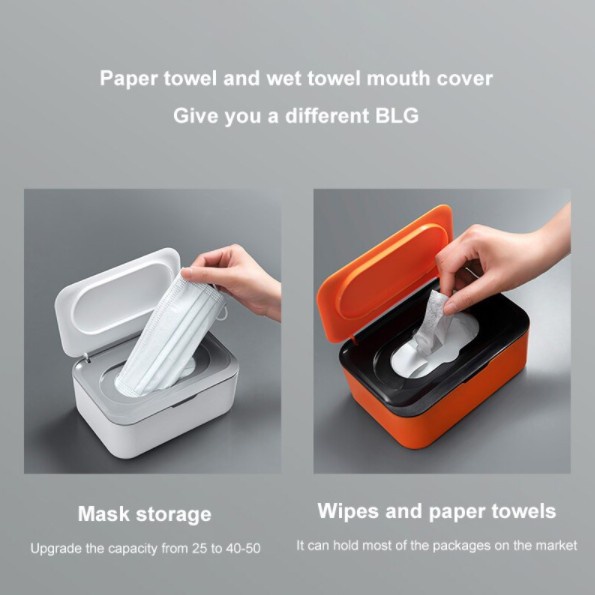 Jual WFH Kotak Dispenser Masker Tissue Basah Penyimpanan Storage Box ...