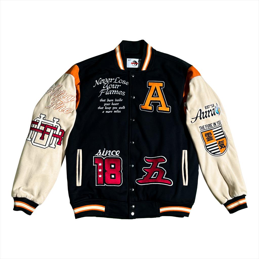 Jual AURA Varsity Jacket 5th Anniversary - Limited Edition | Shopee ...