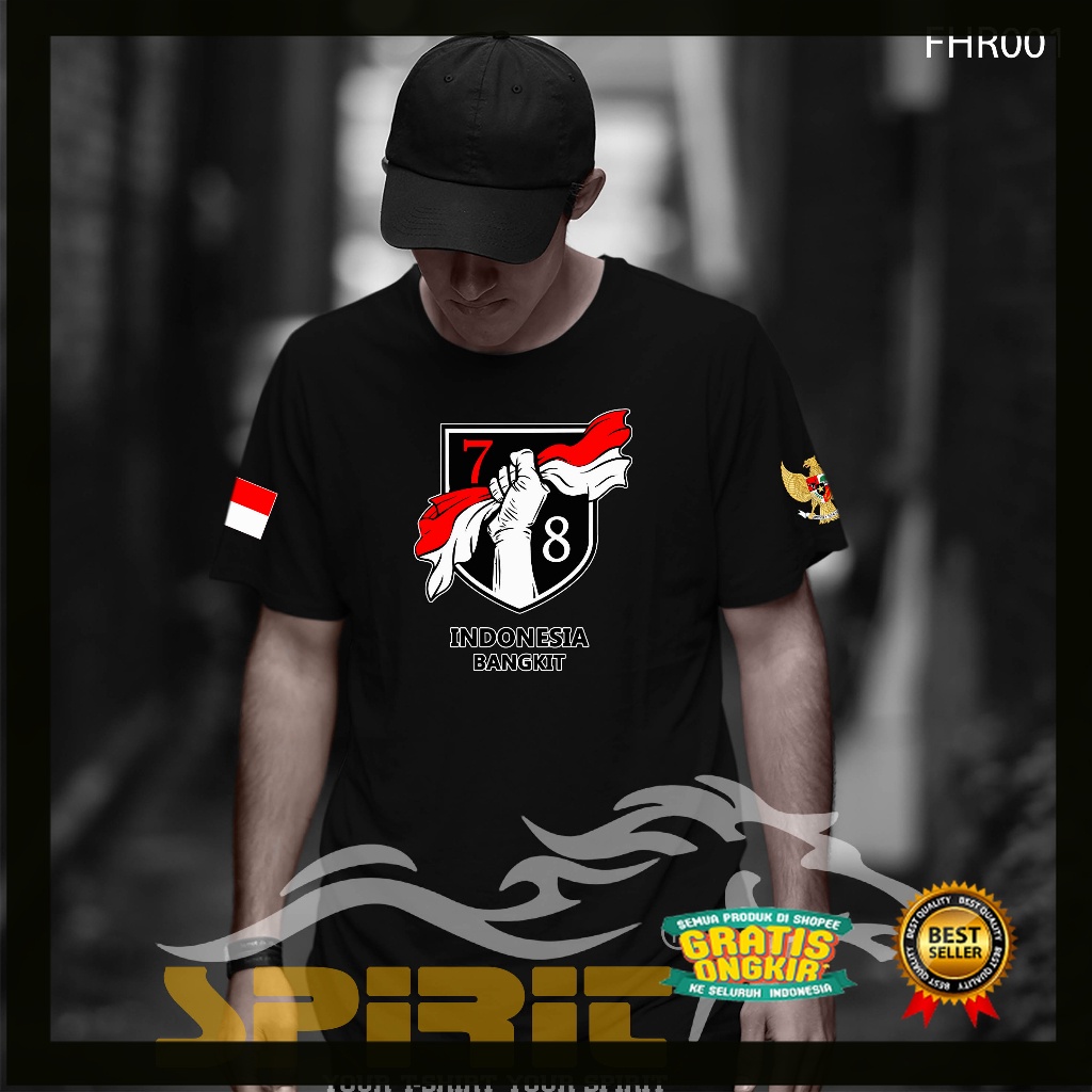 Jual Hut Ri 78 Indonesia Kaos Kemerdekaan Ri Kaos 17 Agustus Baju