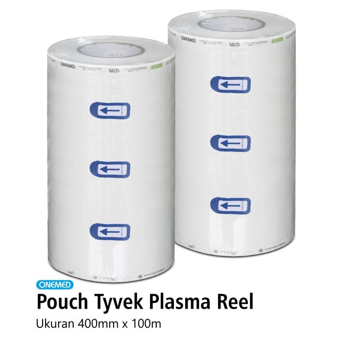 Jual Tyvek Plasma Roll 40 cm x 100 M OneMed MR | Shopee Indonesia