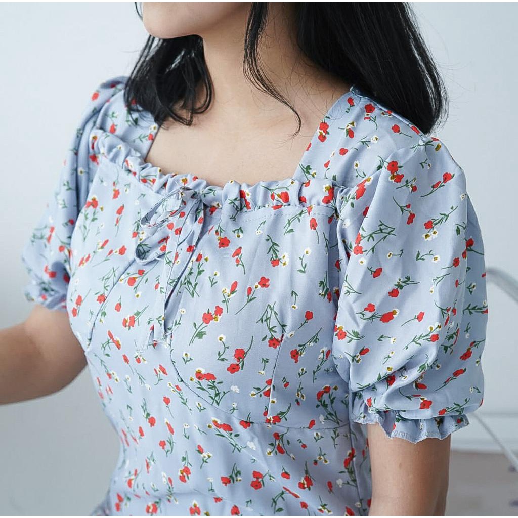 Jual ORTWO - FST 00163 SEILLA DRESS VIRAL / FUJITA SHAKILA CUTE DRESS ...