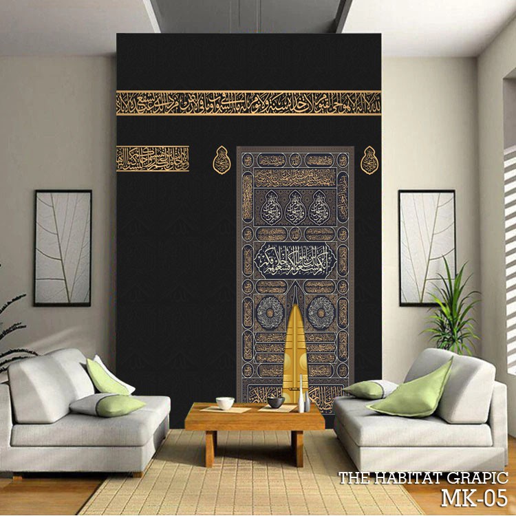Jual Jasa Cetak Wallpaper Custom Mekkah, TERLARIS Wallpaper Dinding