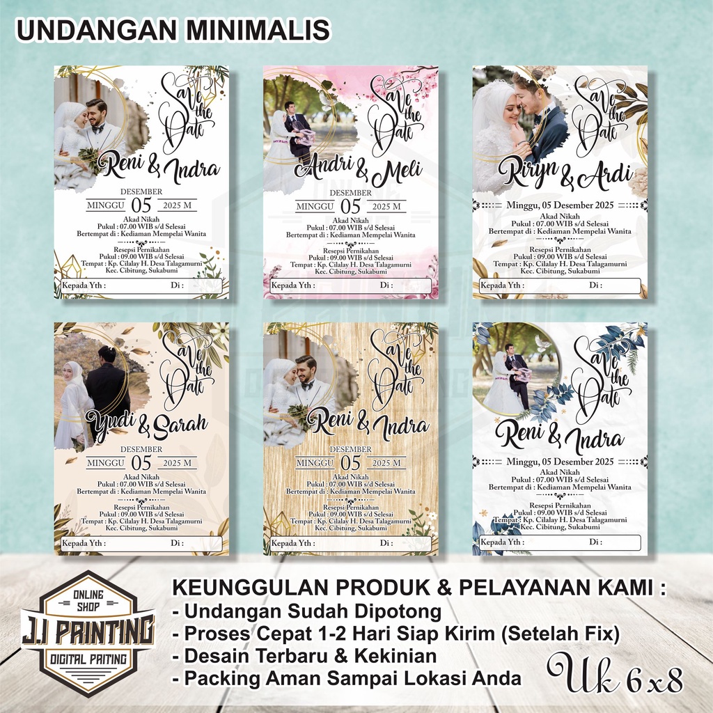 Jual UNDANGAN MINI KOPI Tasyakuran pernikahan UNDANGAN UNTUK NASI BOK
