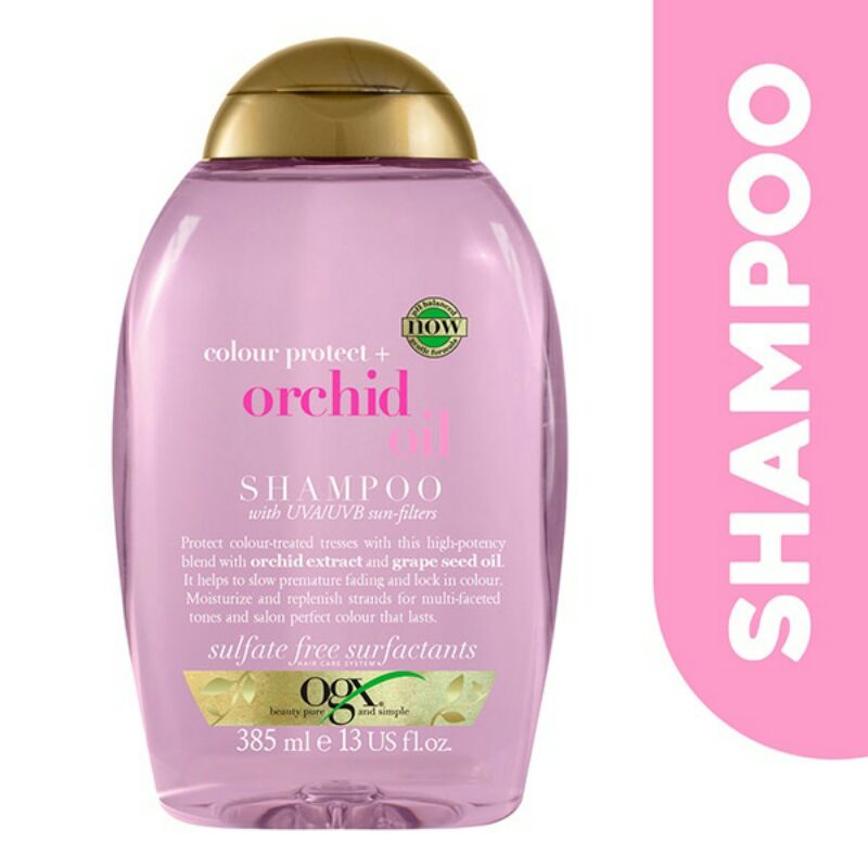 Jual Ogx Orchid oil shampoo 385ml Shopee Indonesia