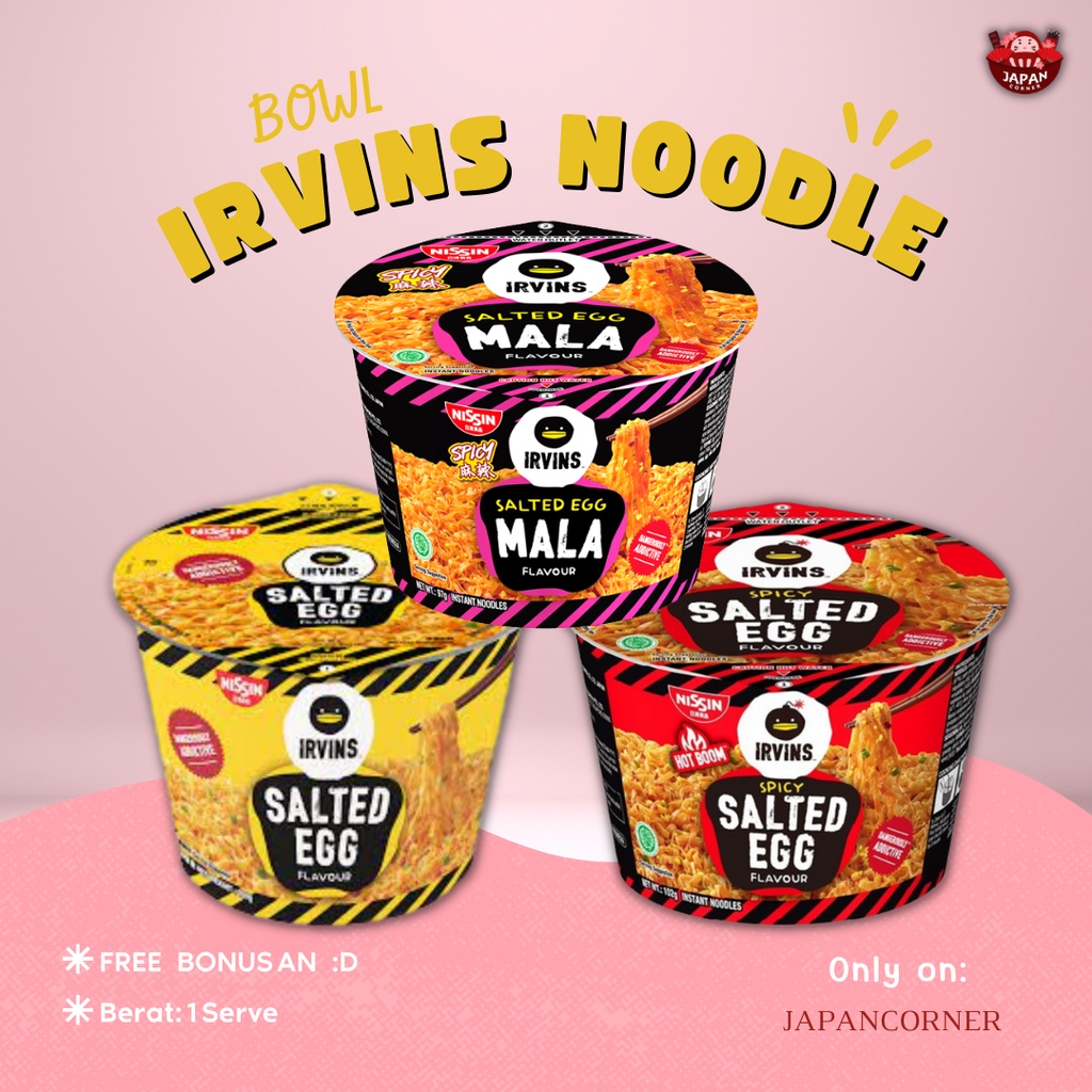 Jual Irvin x Nissin ramen bowl - HALAL | Shopee Indonesia