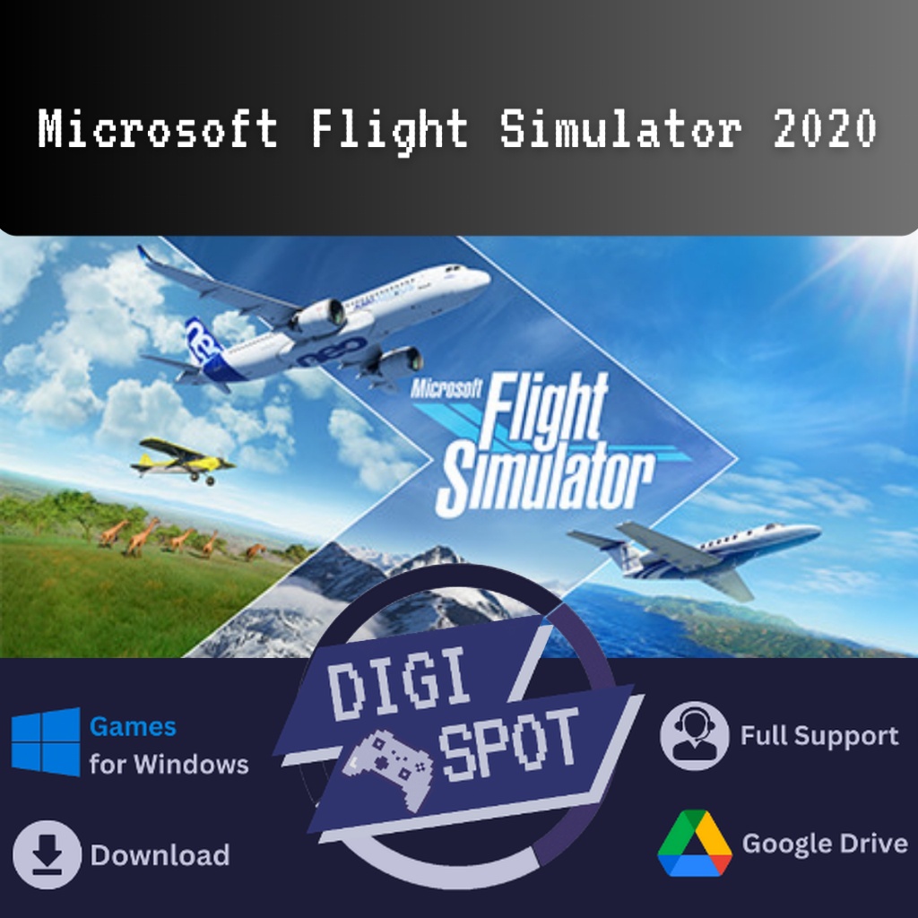 Jual Microsoft Flight Simulator 2020 - Game PC | Shopee Indonesia