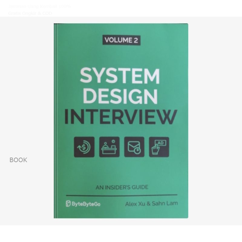 Jual BUKU SYSTEM DESIGN INTERVIEW ( VOLUME 2) | Shopee Indonesia