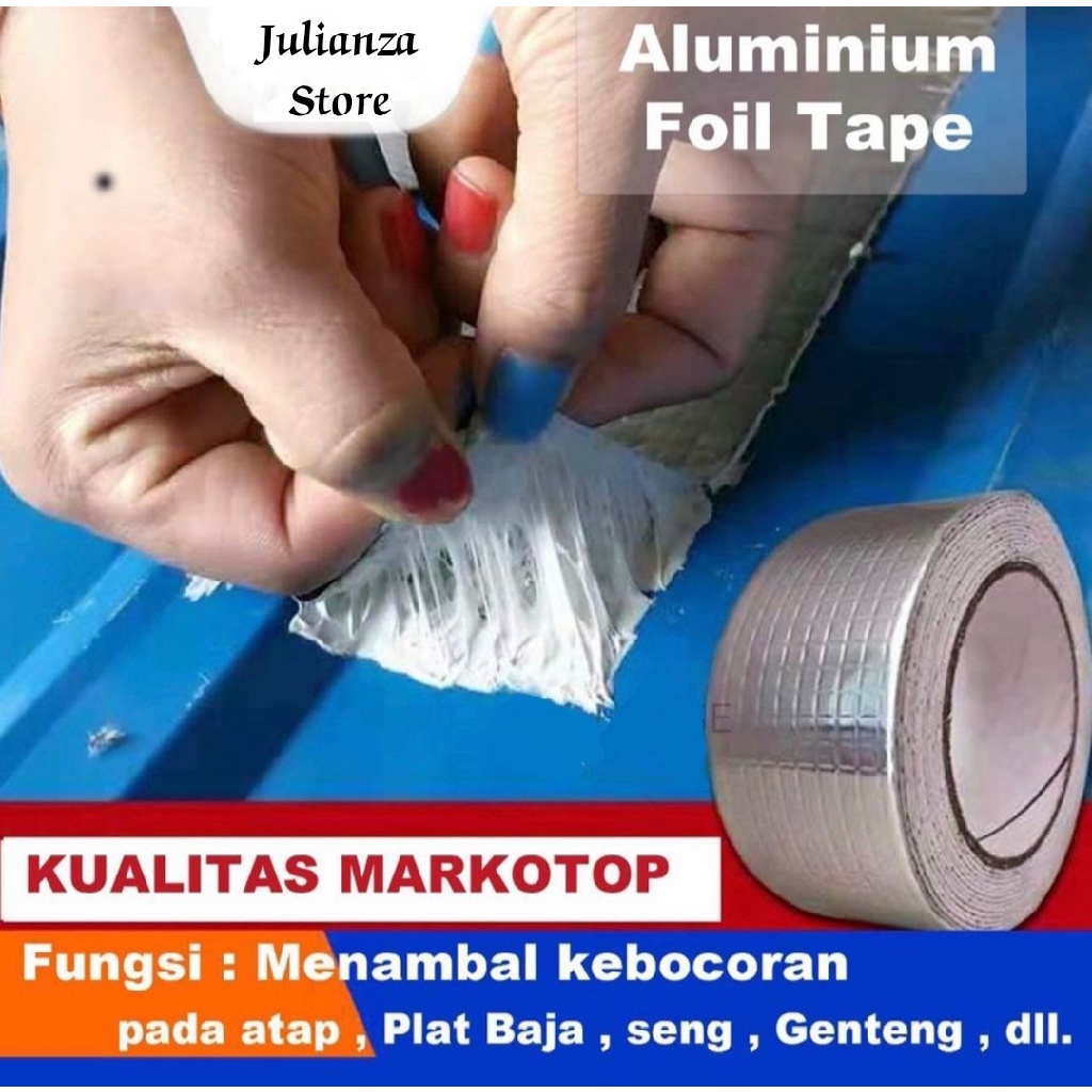 Jual Aluminium Foil Tape Lakban Anti Bocor Shopee Indonesia