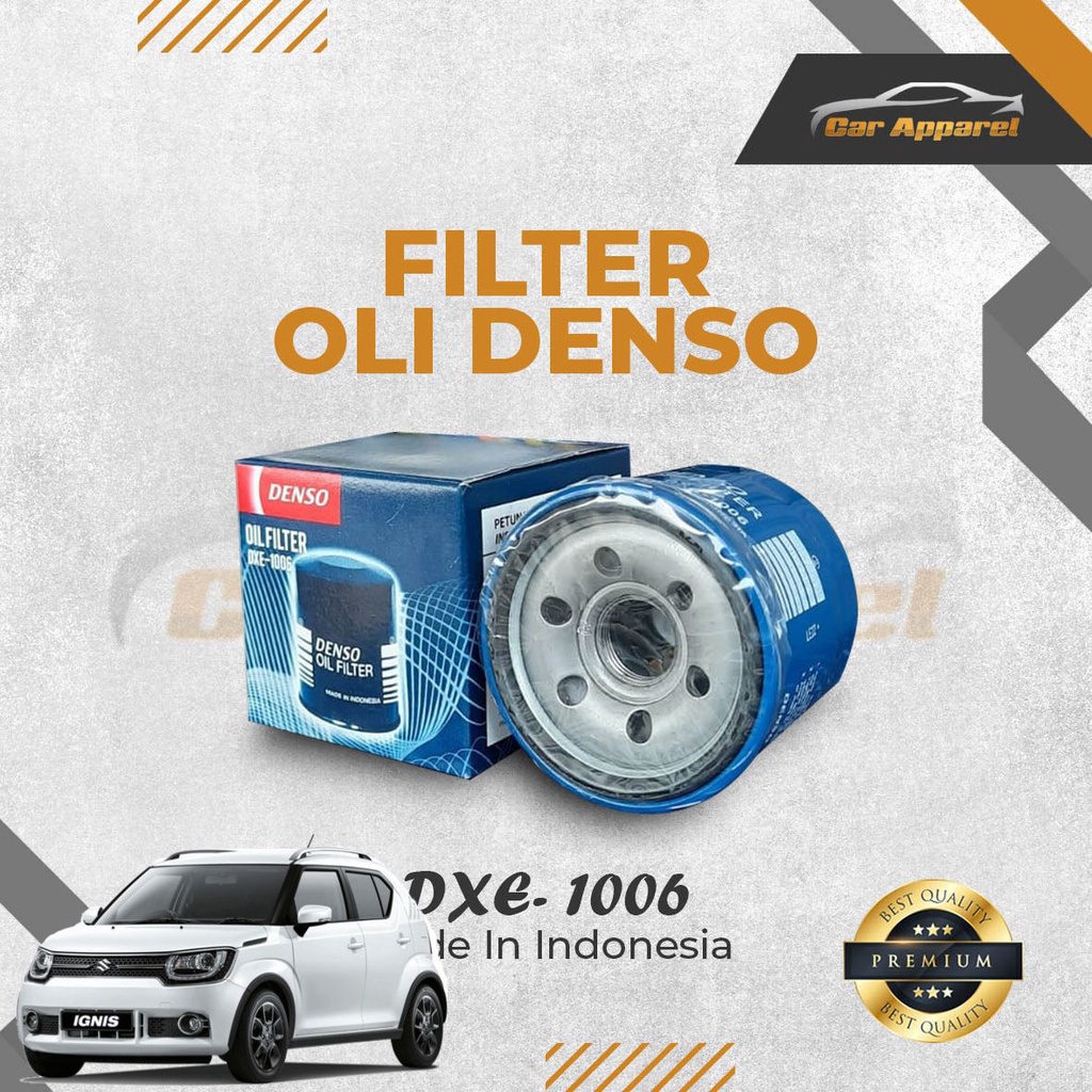 Jual Denso DXE 1006 Filter Oli Suzuki Ignis OIi filter Denso Shopee