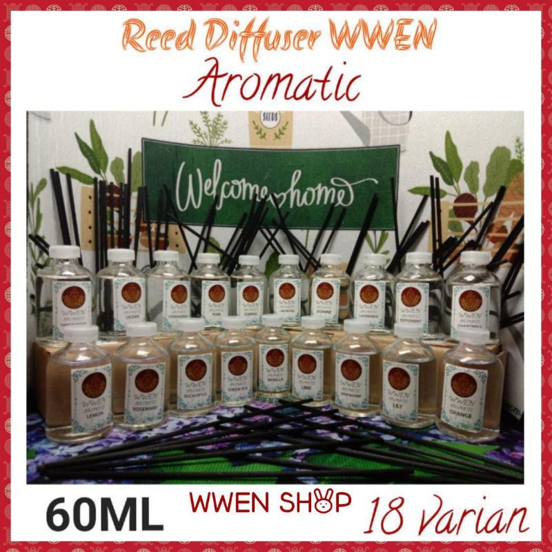 Jual Reed Diffuser 60Ml oil Aromatherapy Replenisher Pewangi Pengharum ...