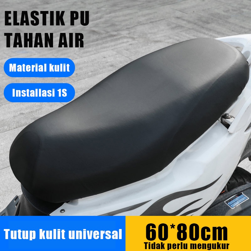 Jual Sarung Jok Motor Polos Jahit Kepalakulit Depan Cover Jok Motor