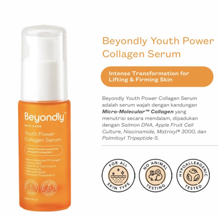 Jual Beyondly Yourh Power Collagen Serum | Shopee Indonesia