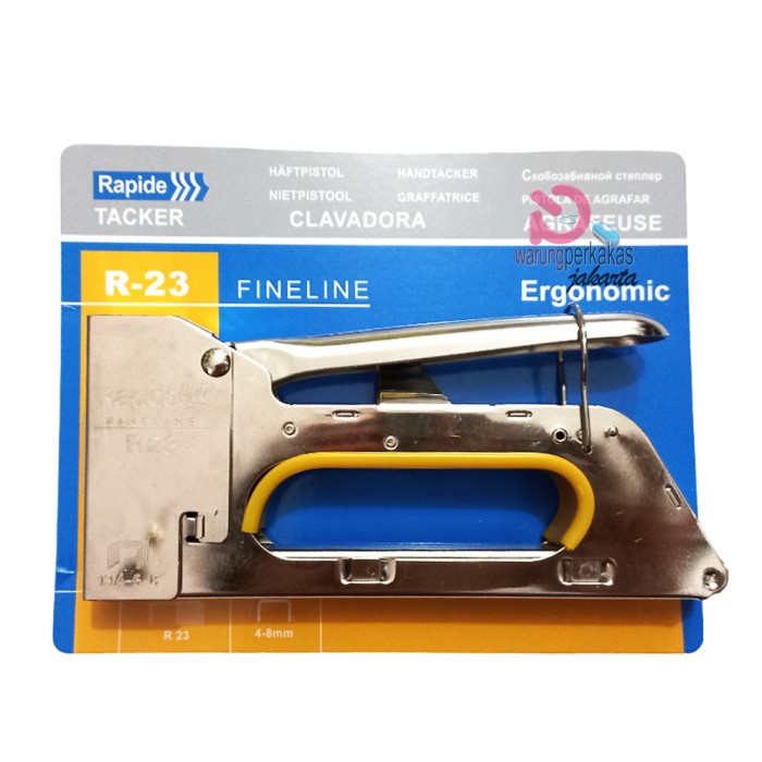 Jual MURAH LEBAY!! Rapide Staple Gun Tacker R23 Staples Gun Rapid Gun Tacker R23 Shopee