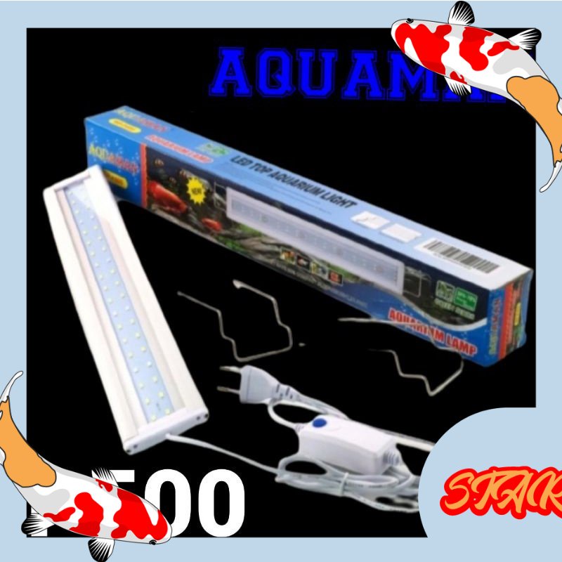 Jual AQUAMAN WP P 500 LAMPU AQUARIUM LED AQUASCAPE 50 CM | Shopee Indonesia