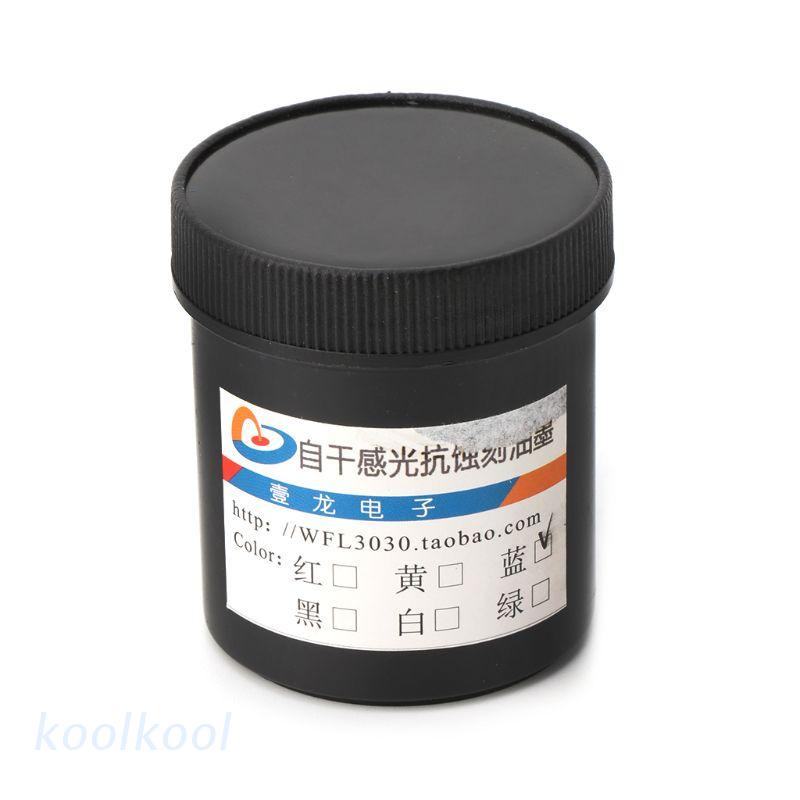 Jual QT02 Kool Photoresist Tinta Biru Anti Etching Untuk Diy Pcb Dry