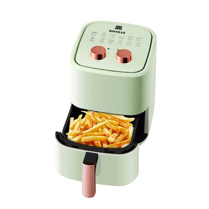 Jual Electric Air Fryer 4L Pengorengan Tanpa Minyak Dual Tombol Low