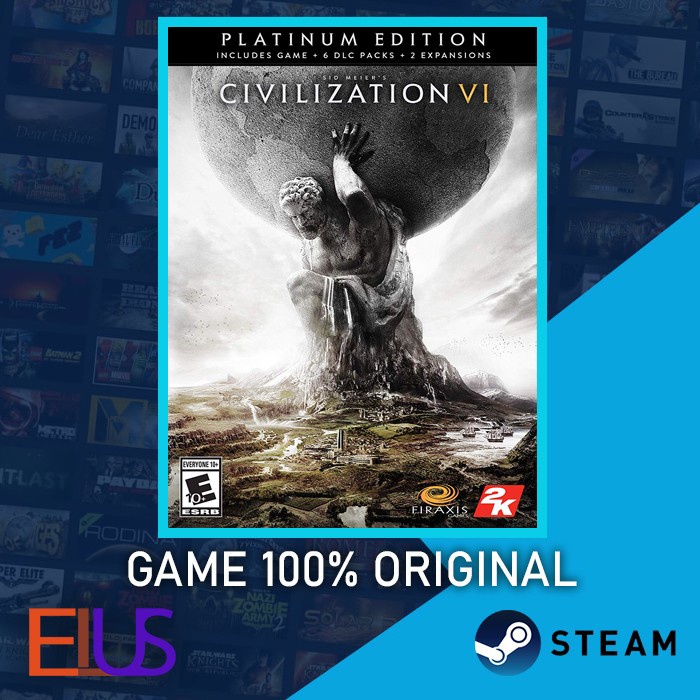 Jual Sid Meiers Civilization Vi 6: Platinum Edition - Original Steam ...