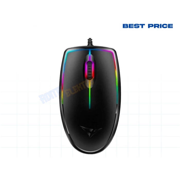 Jual Optical Wired Mouse ALCATROZ Asic 7 RGB FX High Resolution Kabel 1 ...
