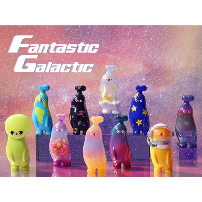 Jual Pop Mart FLABJACKS Banana Boo Fantastic Galactic Open Box