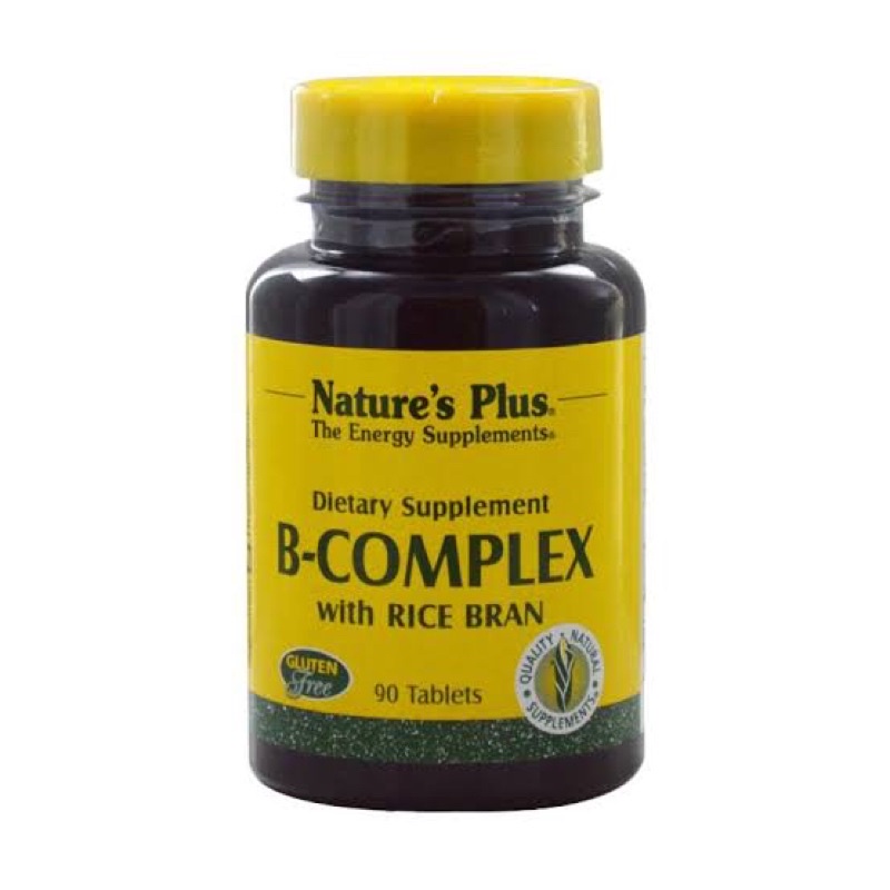 Jual NATURE'S PLUS B COMPLEX WITH RICE BRAN BTL 60 KAPSUL - MENJAGA ...