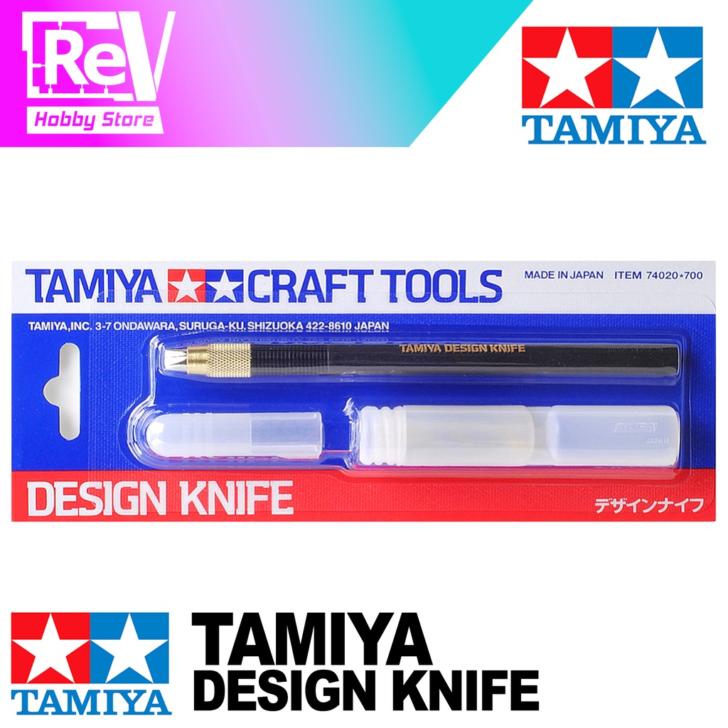 Jual TAMIYA KNIFE PEN CUTTER TAMIYA DESIGN KNIFE MODEL KIT AIRBRUSH ...