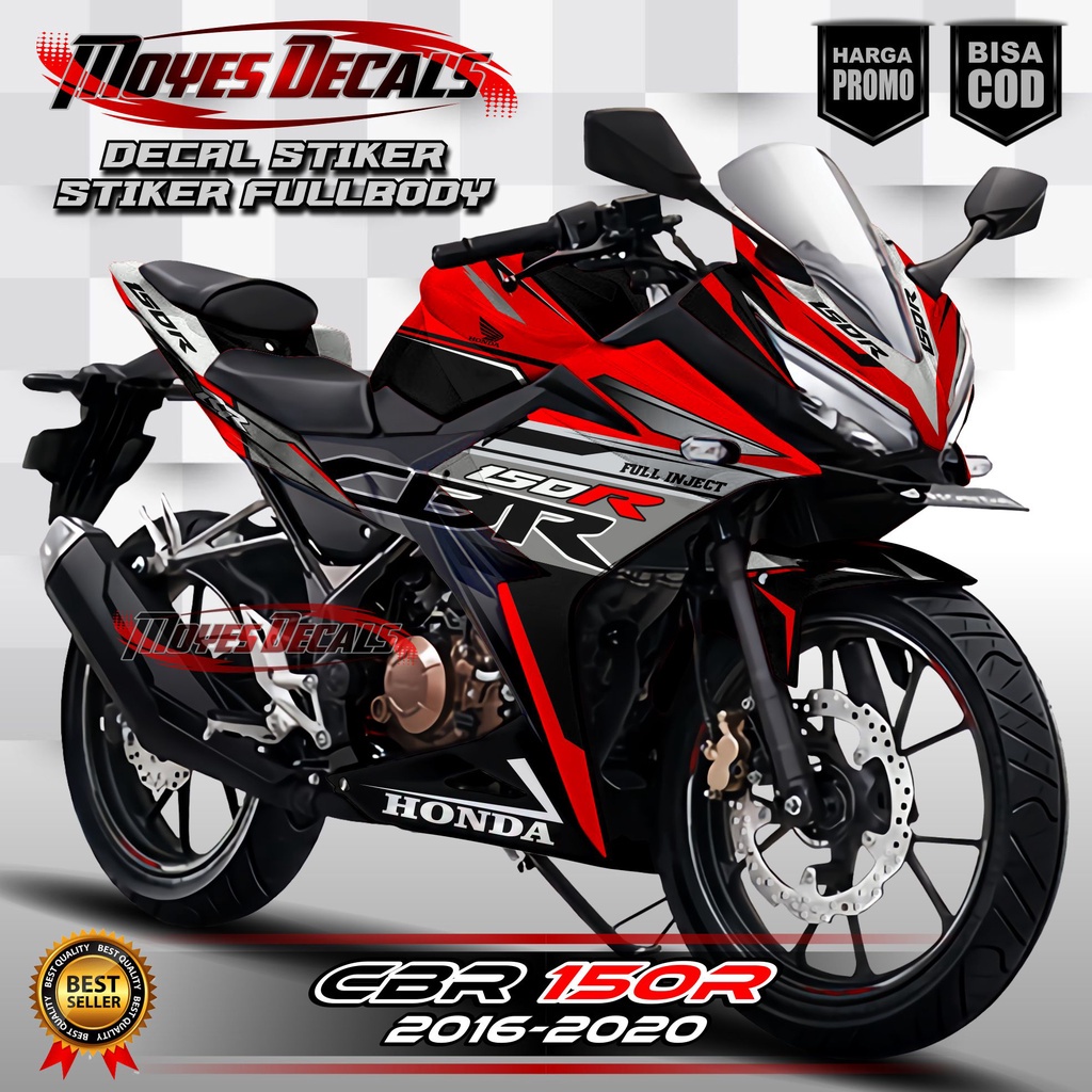 Jual Decal Cbr R Facelift Full Body Racing Shopee Indonesia