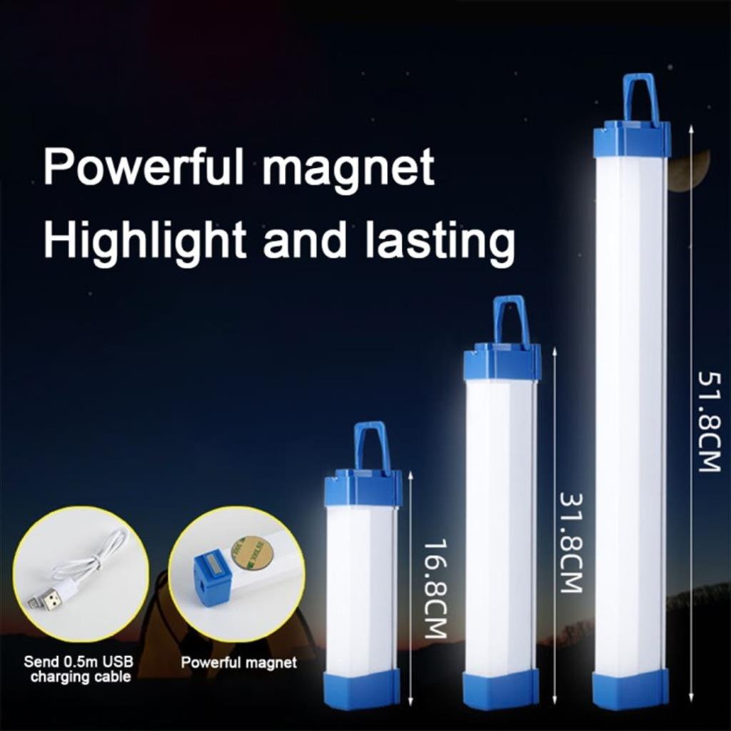 Jual lampu neon led panjang T7 usb bolam let portable emergency ...