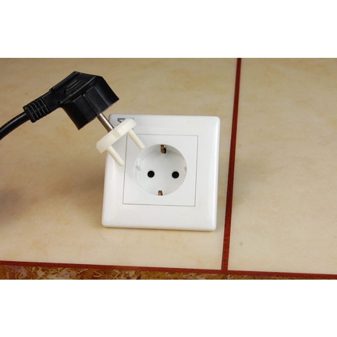 Jual Safety Socket Plug Listrik EU Tutup Pengaman Cover Stop Kontak ...