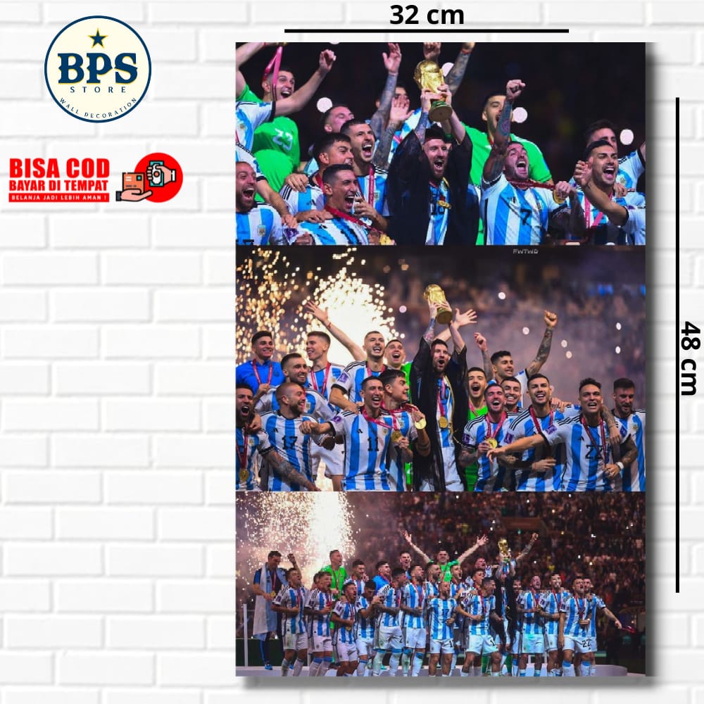 Jual Poster Pemain Timnas Argentina Poster Argentina Poster