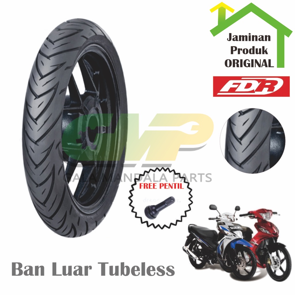 Jual Fdr Genzi Medium Compund Ban Luar Tubeless Bebek Ring