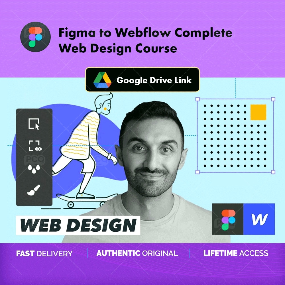 Jual Figma Course- Figma To Webflow Complete Web Design Course- Learn ...