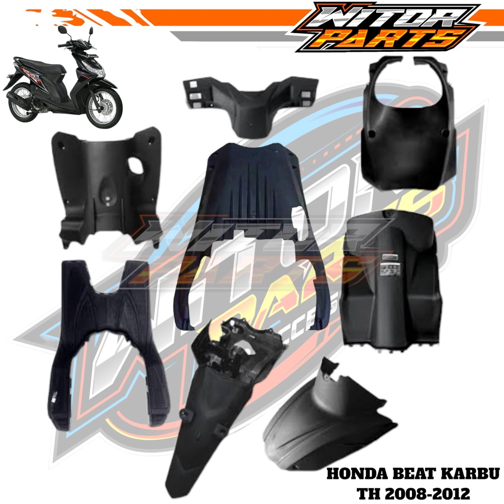 Jual Eceran Satuan Body Kasar Honda Beat Karbu Th Batok Belakang Dek Kunci Dek Pijakan