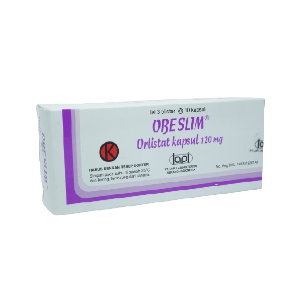 Jual OBESLIM 120 MG 3 BLISTER 30 CAPSULES | Shopee Indonesia