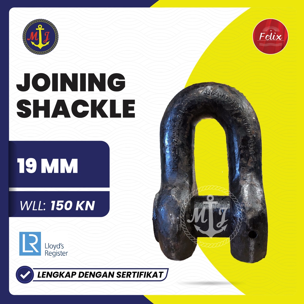Jual JOINING SHACKLE 19 MM // SEGEL RANTAI JANGKAR | Shopee Indonesia