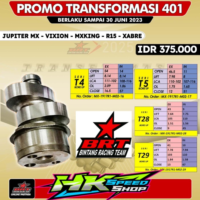 Jual Noken As Brt Jupiter Mx Mx King Vixion R Xabre T T T