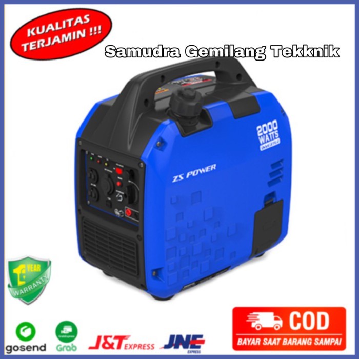 Jual Genset Generator Inverter Silent Bqh A Zs Watt Mesin