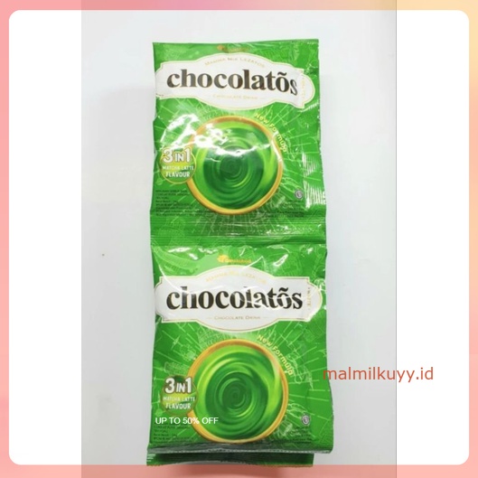 Jual chocolatos drink rasa matcha renceng (10×24 gr) | Shopee Indonesia