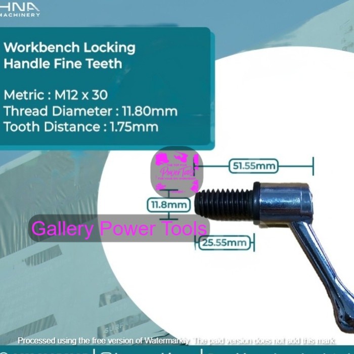 Jual Handel Kunci Milling Spindle Locking Handle Workbench Latch Machine Workbench Shopee