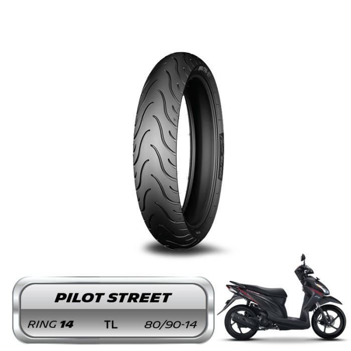 Jual Ban Depan Motor Vario Michelin Pilot Street 8090 R14 Tubeless