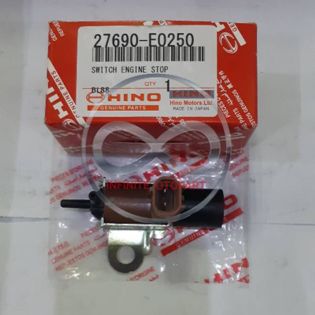 Jual SWITCH ENGINE STOP HINO TOYOTA HT125 HT130 27690-E0250 | Shopee ...