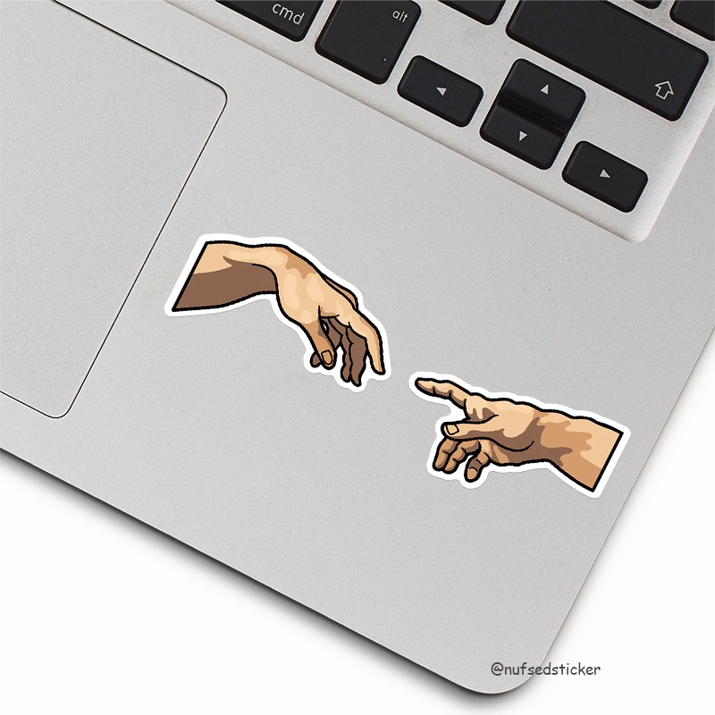 Jual Creation of Adam - Michelangelo Sticker | Shopee Indonesia