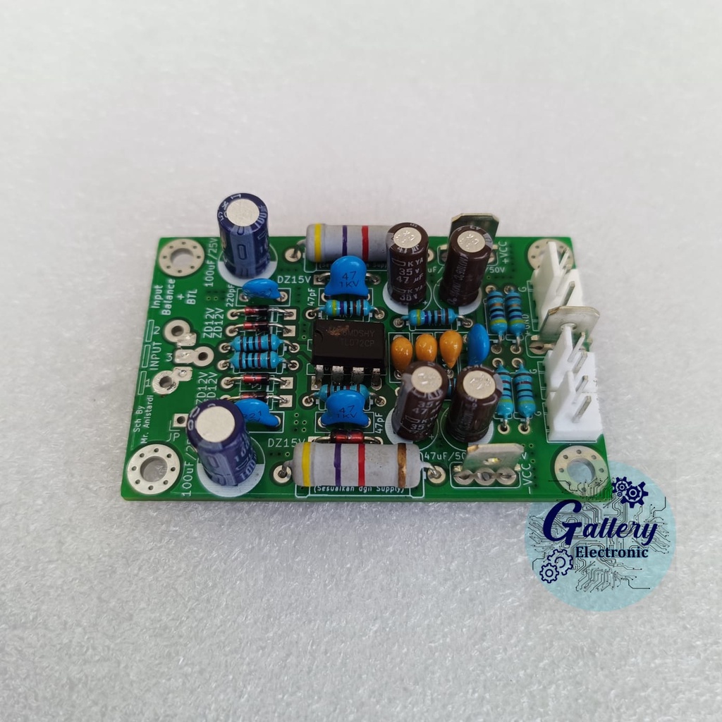 Jual Kit Filter BTL Plus INPUT BALANCE / INBAL PCB Doubel Layer FR4 ...